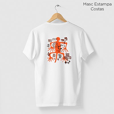 Camiseta Corrida Boi Preto 2025 Rupestre MASCULINA