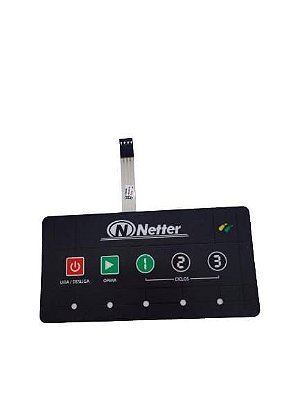 Membrana teclado Etiqueta do Painel Lava louças Netter SMD Linha NT 3T
