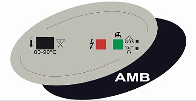Adesivo Membrana Etiqueta do Painel Hobart AMB