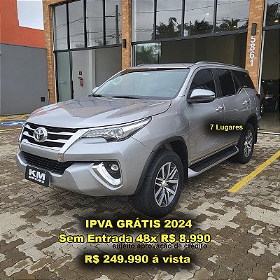 Hilux Sw4 SRX 2.8 4x4 ano 2019 (7 Lugares)