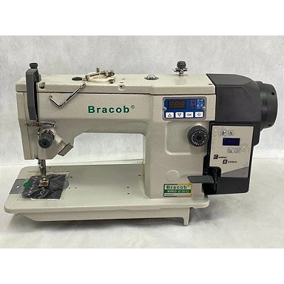 MAQUINA DE COSTURA ZIGUE ZAGUE COM 190 PONTOS DECORATIVOS BRACOB BC 20U-C2 - 220 V