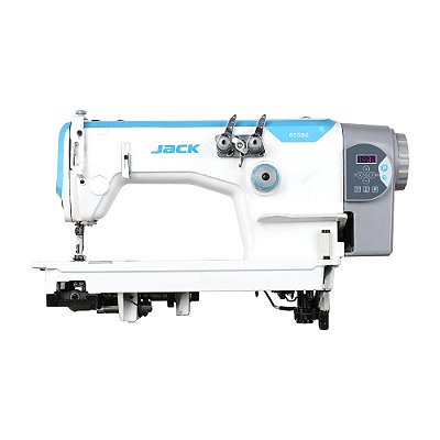 Maquina de costura 3 Agulhas 6 fios ponto corrente Base plana sem catraca Jack JK-8560GWZ - 220 V