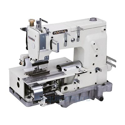 Máquina de Costura Kansai Special Elastiqueira 12 agulhas para Lastex Modelo DFB1412PQ/DM
