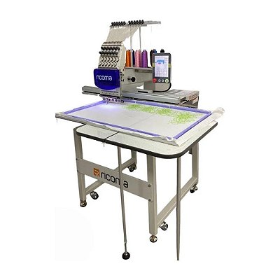 Máquina de bordado Ricoma SWD-1201-8S tubular com12 agulhas 1 cabeça área de bordado 800x500 mm Bivolt
