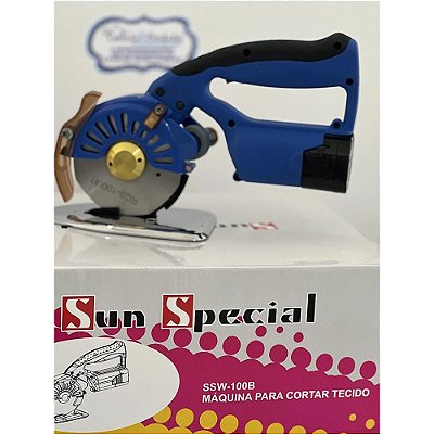 Máquina de Corte de Tecido Sun Special SSW-100B 4" à Bateria