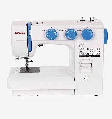 Máquina de Costura Domestica Janome 3022 - 127V