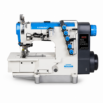 Máquina Galoneira Direct Drive Lumak LU500-01DS-TZ-SU 220V com Pés e Mesa Montados