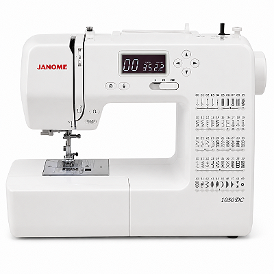 Máquina de Costura Eletrônica Janome 1050DC Bivolt com 50 Pontos