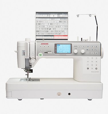 Máquina De Costura Eletronica Janome Mc 6700 P com 200 pontos - AutoVolt