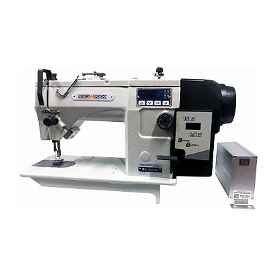 MAQUINA ZIG ZAG COM PONTOS DECORATIVOS MOTOR DIRECT DRIVE MEGAMAK MK-20U-G2-DD - 220V