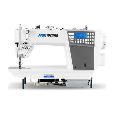 Maquina Reta Eletrônica com Cárter Blindado dois Motores de Passo e Motor Direct Drive Makprime M1968A - 220 V COM KIT PREMIUM EXCLUSIVO