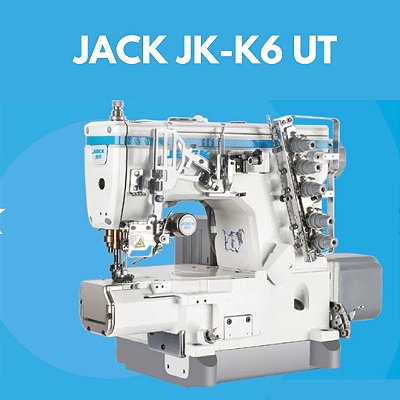 Máquina de Costura Cobertura Base Cilíndrica Jack JK-K6-UT-35ACx364 - 220 V
