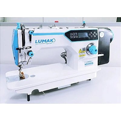 MAQUINA RETA ELETRONICA COM VOZ EM PORTUGUES LUMAK LU9800D4-TK - 220 V + KIT PREMIUM ESPECIAL INCLUSO