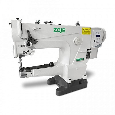 Máquina de Braço Cilíndrica Transporte Triplo Zoje ZJ-2628 LG - BD -Motor Direct Drive - 220 V COM PÉS E MESA MONTADOS