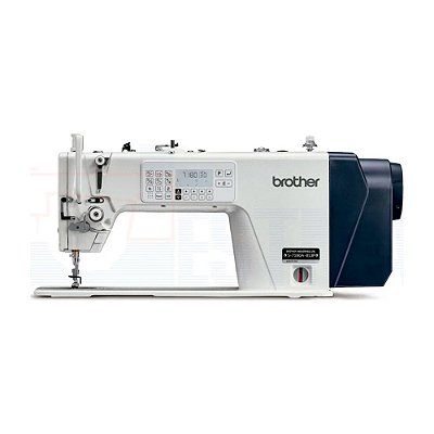 Máquina de costura Reta Eletrônica Carter Blindado BROTHER S-7180A-815P com Conjunto Pesado - 220 V + Kit Especial com calcadores e luminaria articulavel de brinde