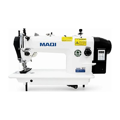 Máquina Transporte Duplo Direct Drive Dente e Calcador MAQI LS0303DP 220V – Completa com Pés e Mesa Montados