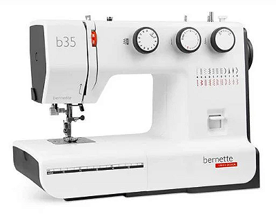 Máquina de Costura Domestica Bernette B35 Mecanica - 110 V - Ideal para Costuras Grossas + Kit Premium Especial