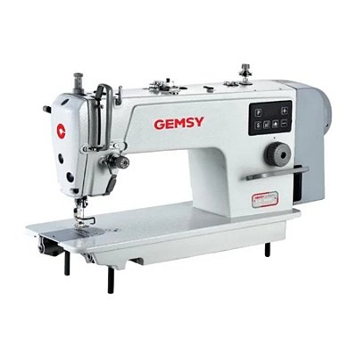Máquina Reta Motor Direct Drive com corte de Linha automatico Gemsy S2-E1 - 110 V + Kit Premium Especial Exclusivo