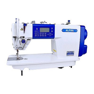 Maquina Reta Eletrônica Motor Direct Drive Alpha LH-9900D - 4SM - 220 V + KIT PREMIUM EXCLUSIVO ESPECIAL