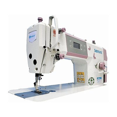 MAQUINA DE COSTURA RETA INDUSTRIAL SANSEI AQUARELA SA-DS-6600D 220V COM KIT PREMIUM