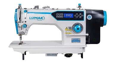 MAQUINA RETA ELETRONICA LUMAK LU9800D4-TK - 220 V PÉS E MESA COM ENVIO DESMONTADOS