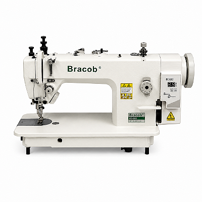 Máquina Transporte Duplo Motor Direct Drive Bracob BC 0302 AT 220V com Pés e Mesa Desmontados