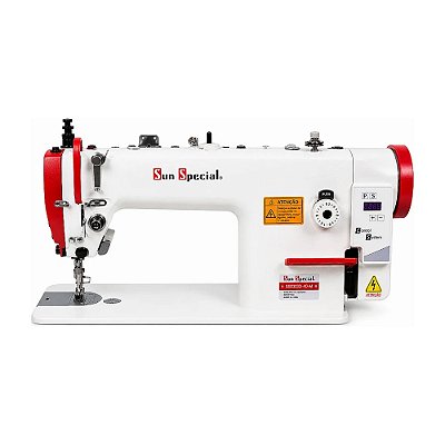 MAQUINA TRANSPORTE DUPLO DIRECT DRIVE SUN SPECIAL SS03-033D-H-FT - 220 V PÉS E MESA COM ENVIO DESMONTADOS