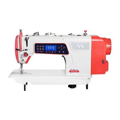 Máquina Reta Eletrônica Sun Special SS70E-D4-SP-Q1 220V PÉS E MESA COM ENVIO DESMONTADOS