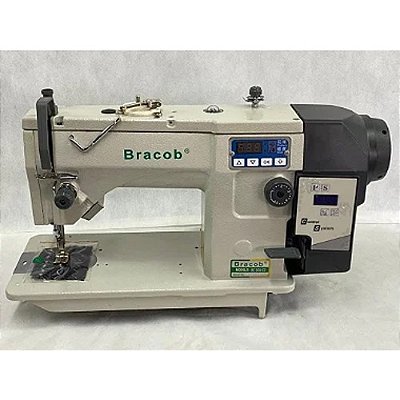 MAQUINA ZIGUE ZAGUE COM 190 PONTOS DECORATIVOS BRACOB BC 20U-C2 - 220 V + KIT PREMIUM EXCLUSIVO