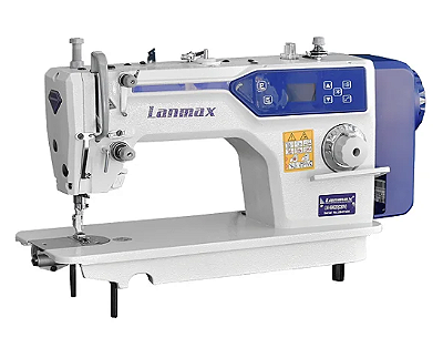 MÁQUINA RETA DIRECT DRIVE COM CORTE DE LINHA LANMAX LM-9982D - 220 V + KIT PREMIUM ESPECIAL EXCLUSIVO