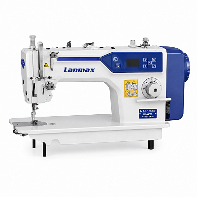 Máquina Reta Industrial Direct Drive com Corte de Linha Lanmax LM-9982D 110V + Kit Premium Especial Exclusivo
