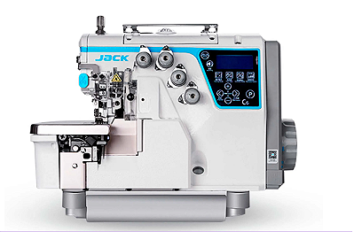Maquina Interloque Jack Bitola Média JK-C6-5-03/333-X - 220 V Completas com Pés e Mesa Montados