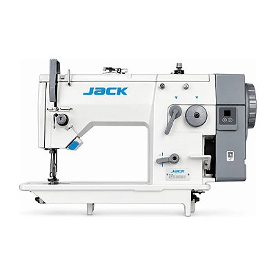 Máquina Zig Zag Jack 20U53 Direct Drive 220V com Mesa e Pés Desmontados