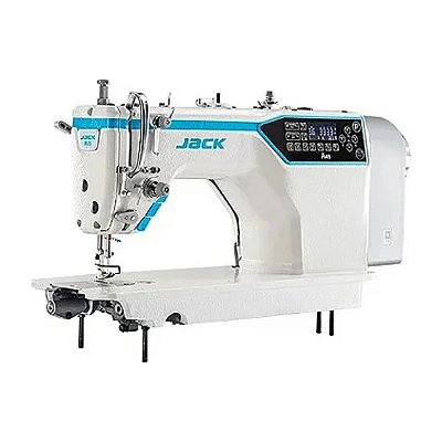MAQUINA DE COSTURA RETA ELETRONICA JACK A4B - 220 V + KIT DE CALCADORES E TESOURA JACK DE BRINDE