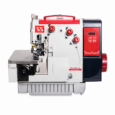 Máquina Overloque 1 Agulha 3 Fios Direct Drive Sun Special SS65D-3-ST 220V com Pés e Mesa Montados