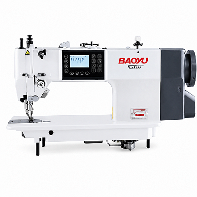Máquina Transporte Duplo Eletrônica BAYOU GT-333 220V com Motor de Passo – Completa com Pés e Mesa Montados