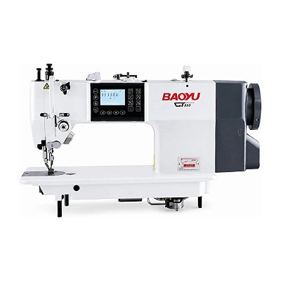 Máquina Transporte Duplo Eletrônica BAYOU GT-333 220V com Motor de Passo – Pés e Mesa Desmontados