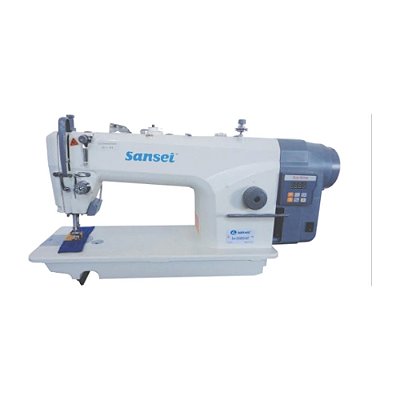 Maquina Reta Sansei direct drive e corte de Linha SA-G9050-NT - 220 vlts COM KIT DE CALCADORES