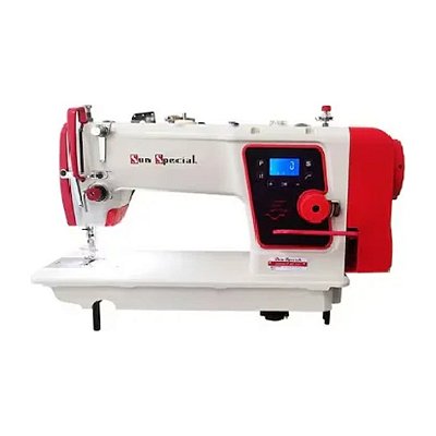 MAQUINA RETA DIRECT DRIVE COM CORTE DE LINHA SUN SPECIAL SS280DC-ST - 220 V + KIT PREMIUM EXCLUSIVO