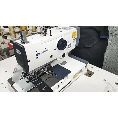 Maquina Caseadeira de Olho Eletronica Sansei SA-M9820-02B -220 vlts