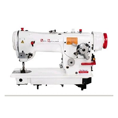 Máquina Sun Special Zig Zag 2 e 3 Pontos Direct Drive SS2284D-H-SU - 220v COM PÉS E MESA MONTADOS