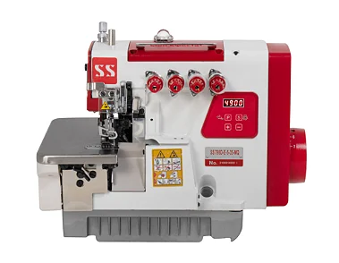 MAQUINA INTERLOQUE 5 FIOS DIRECT DRIVE SUNSPECIAL SS798D-5 - 220 V COM PÉS E MESA DESMONTADOS