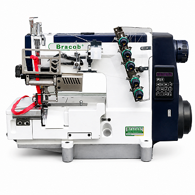 Máquina Galoneira BT Bracob BC 588-05 CB/AT Direct Drive Autovolt com Pés e Mesa Desmontados