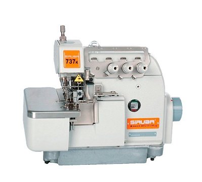 Máquina de Costura Overlock Siruba 737K - Motor Convencional Bivolt 110 / 220 V