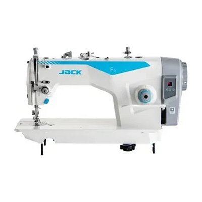 Maquina de Costura Reta Direct Drive Jack F5 -7 Ponto 7 mm - 220 V + KIT DE CALCADORES E TESOURA DE BRINDE