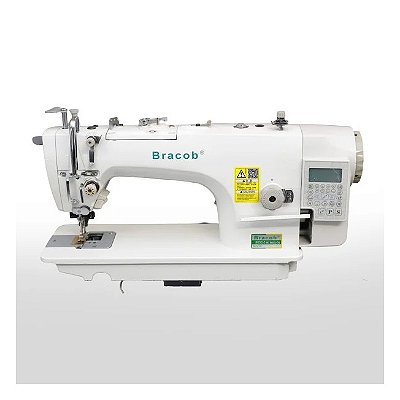 MAQUINA RETA ELETRONICA COM REFILADOR BRACOB BC 8600J D4 - 220 V