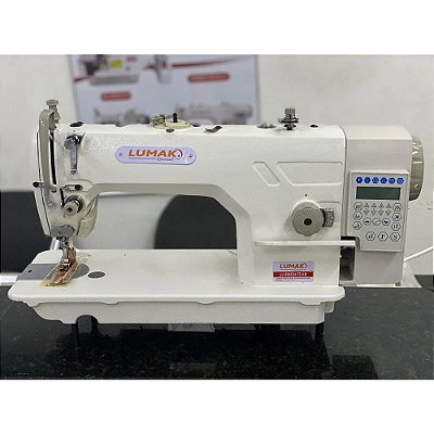 Maquina Reta Eletronica Direct Drive Com corte de linha e Levantamento de Calcador Lumak  LU9900-D4-TZ-HM - 220 V