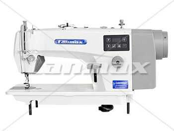 Máquina de Costura Reta Industrial Direct Drive Lanmax LM-9960D - 110 V com Kit de calcadores e Luminaria de led de brinde