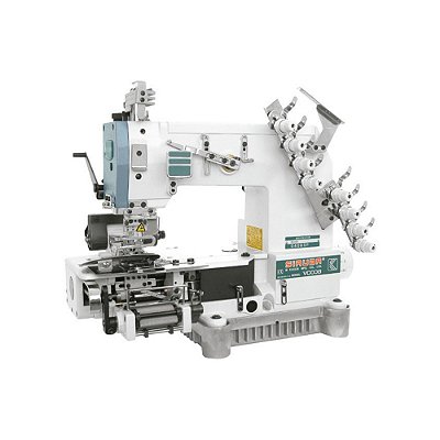 Máquina Ponto corrente 6 agulhas e 12 fios Siruba VC008-04085P/VWLC - BIVOLT