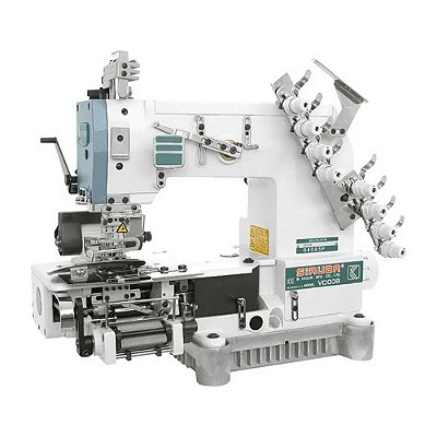 Máquina Ponto corrente 6 agulhas e 12 fios Siruba VC008-04085P/VWLC - BIVOLT